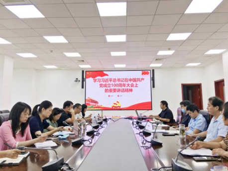 专题学习习近平总书记在中国共产党成立100周年大会上的重要讲话精神