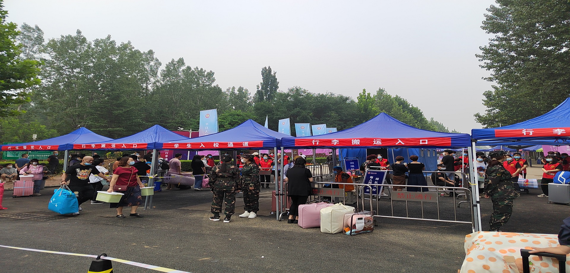 欢迎新同学·安全处全力做好2021年迎新期间安全保障工作（一）