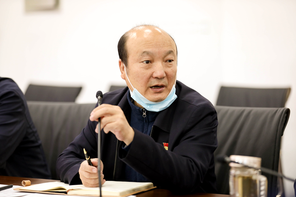 燕京理工学院党委组织召开党建工作自查自评工作动员部署会