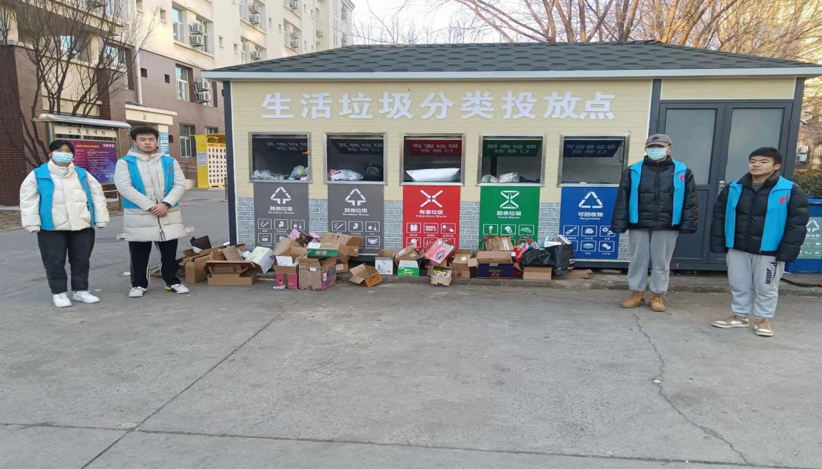 燕京理工学院积极做好垃圾分类引导工作