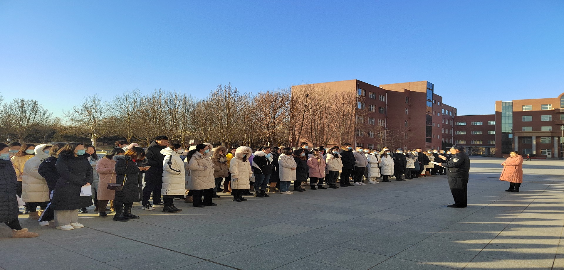 燕京理工学院开展寒假前学生公寓安全联合大检查