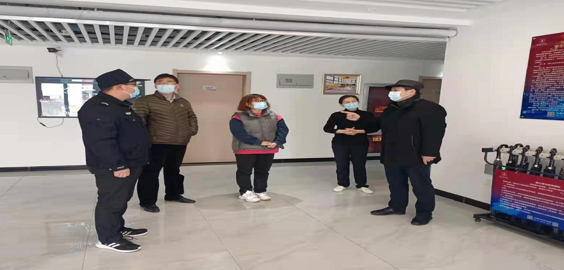 疫情防控，我们在行动-燕京理工学院开展校园防疫安全工作检查