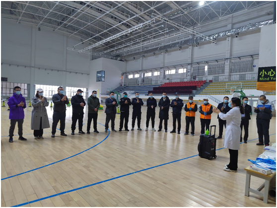 我校开展应急处置重点岗位人员个人防护专项培训