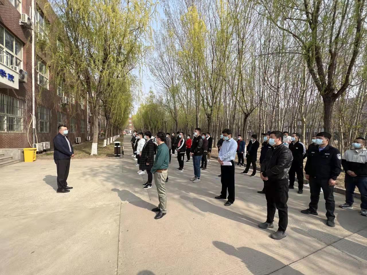 【练为战】燕京理工学院开展疫情防控应急处置演练