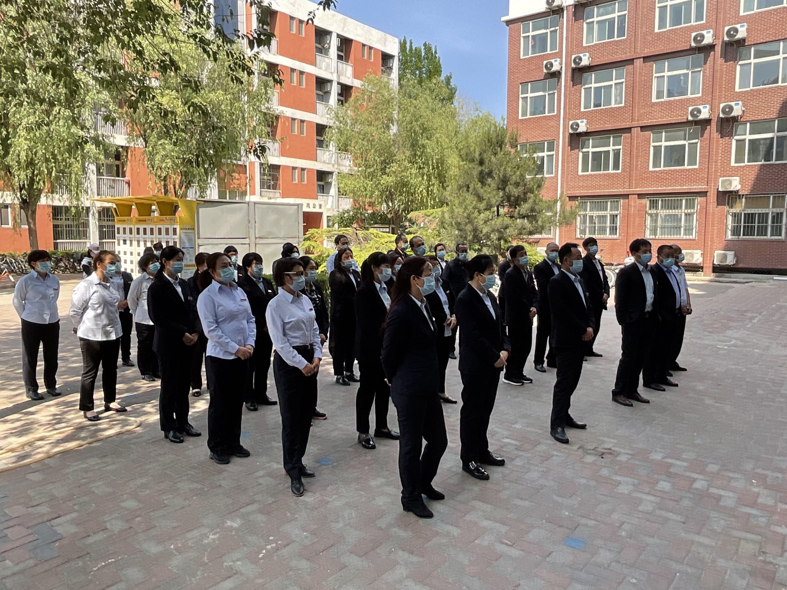 防灾演练进楼宇，筑建安全防火墙