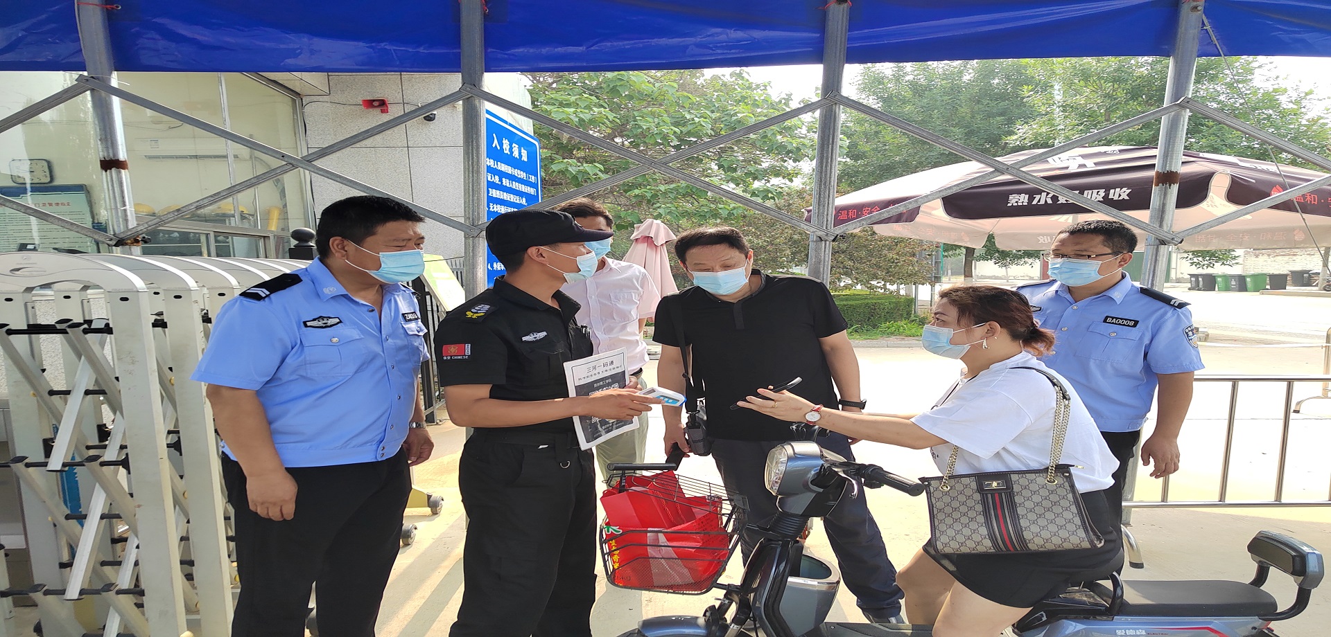 燕京理工学院开展校园安全检查