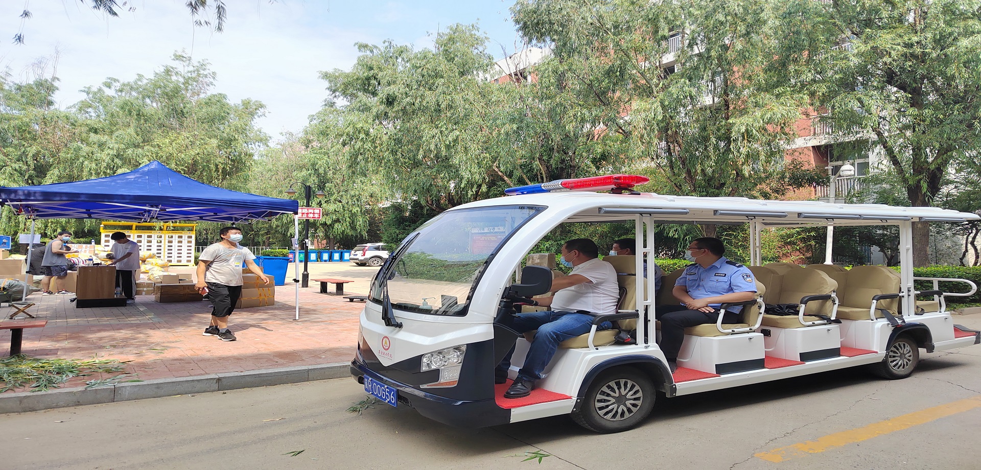 服务育人 情系师生   燕京理工学院安全处全力做好毕业季安全服务保障工作