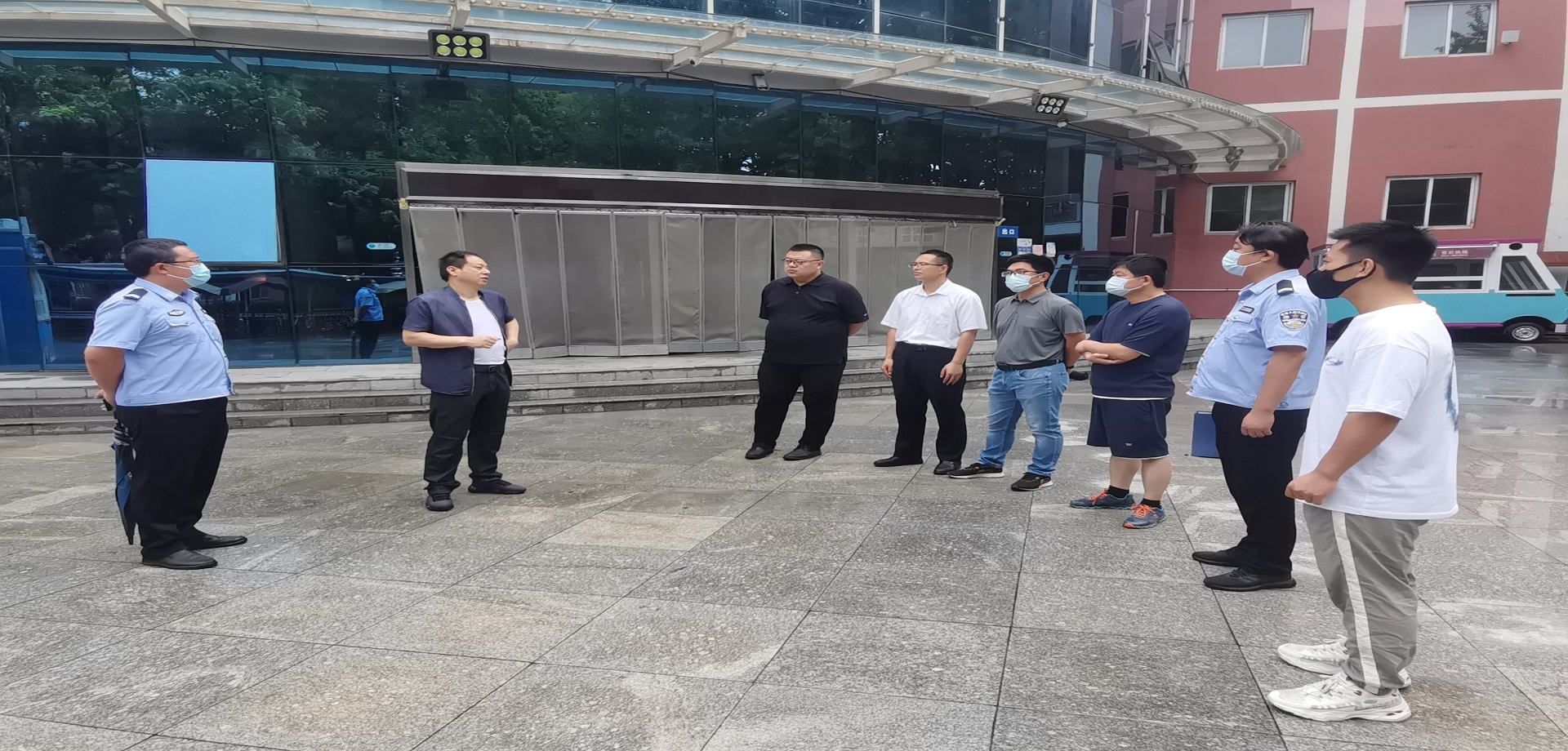 燕京理工学院开展暑假前校园安全大检查