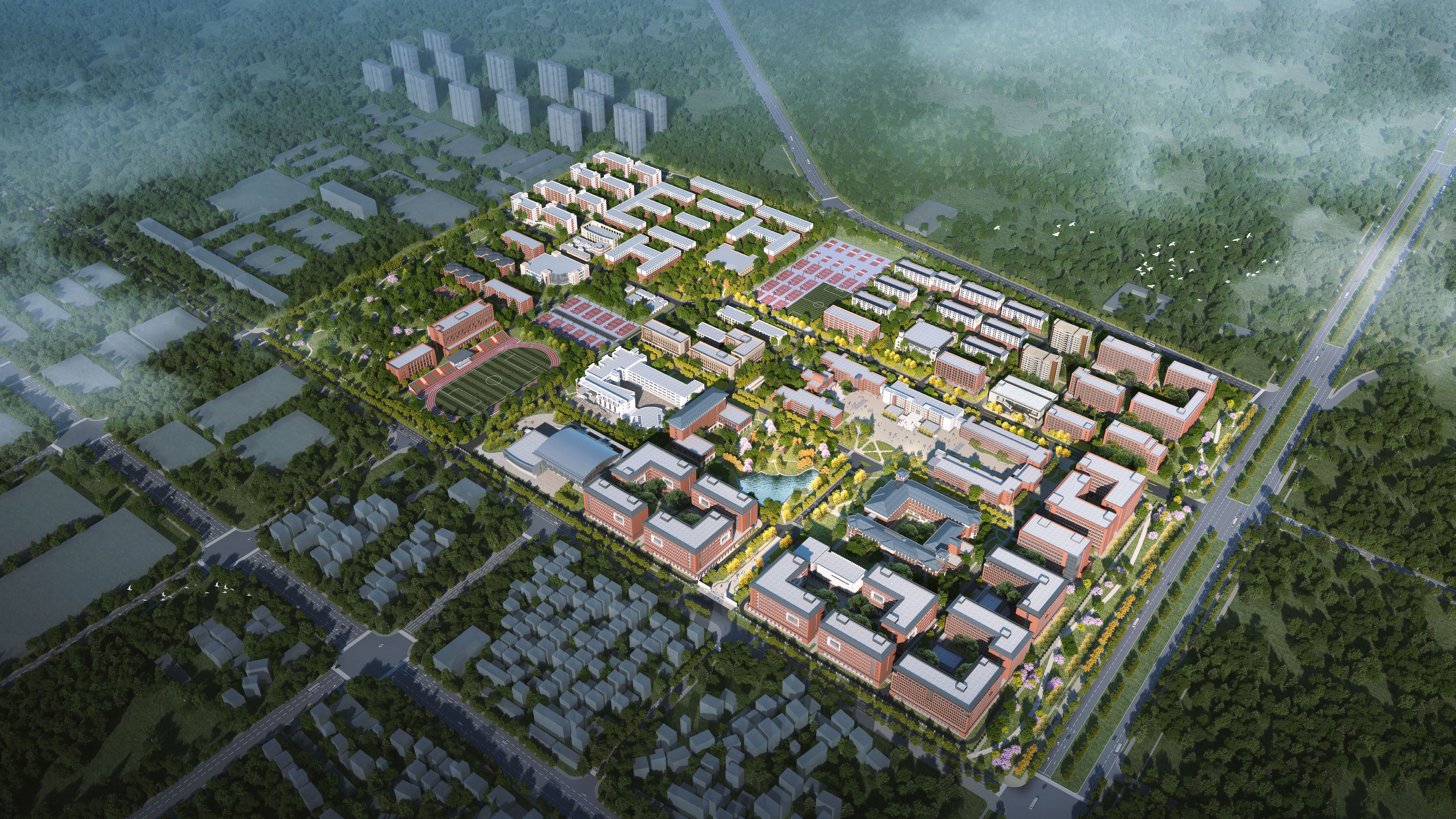 拓展运动场地，提升运动环境， 为师生健康锻炼保驾护航