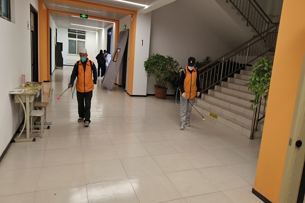 后勤团队全力以赴做好教资考试及四六级考试服务保障工作