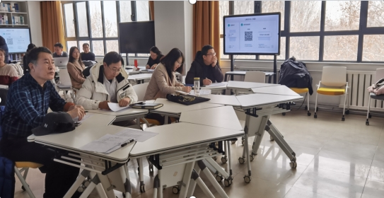 我校开展2023年度专业（教研室）、课程群负责人年终述职考核工作