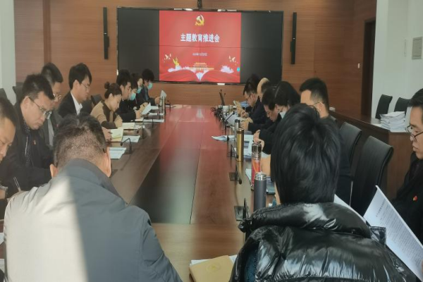 学校召开主题教育工作推进会