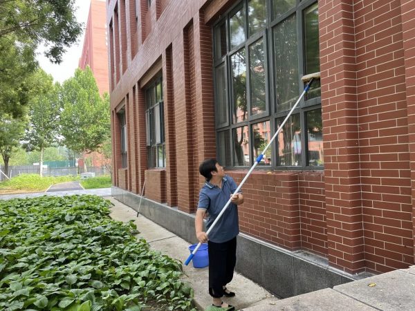 迎“烤”验，不服“暑”—燕理后勤扎实做好暑期各项品质提升工作