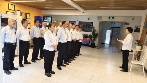 燕理后勤楼宇服务团队组织开展国庆前安全隐患大检查