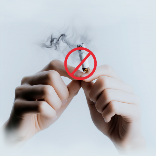 无烟校园，共创文明|燕理后勤楼宇服务团队进行禁烟控烟知识宣传！