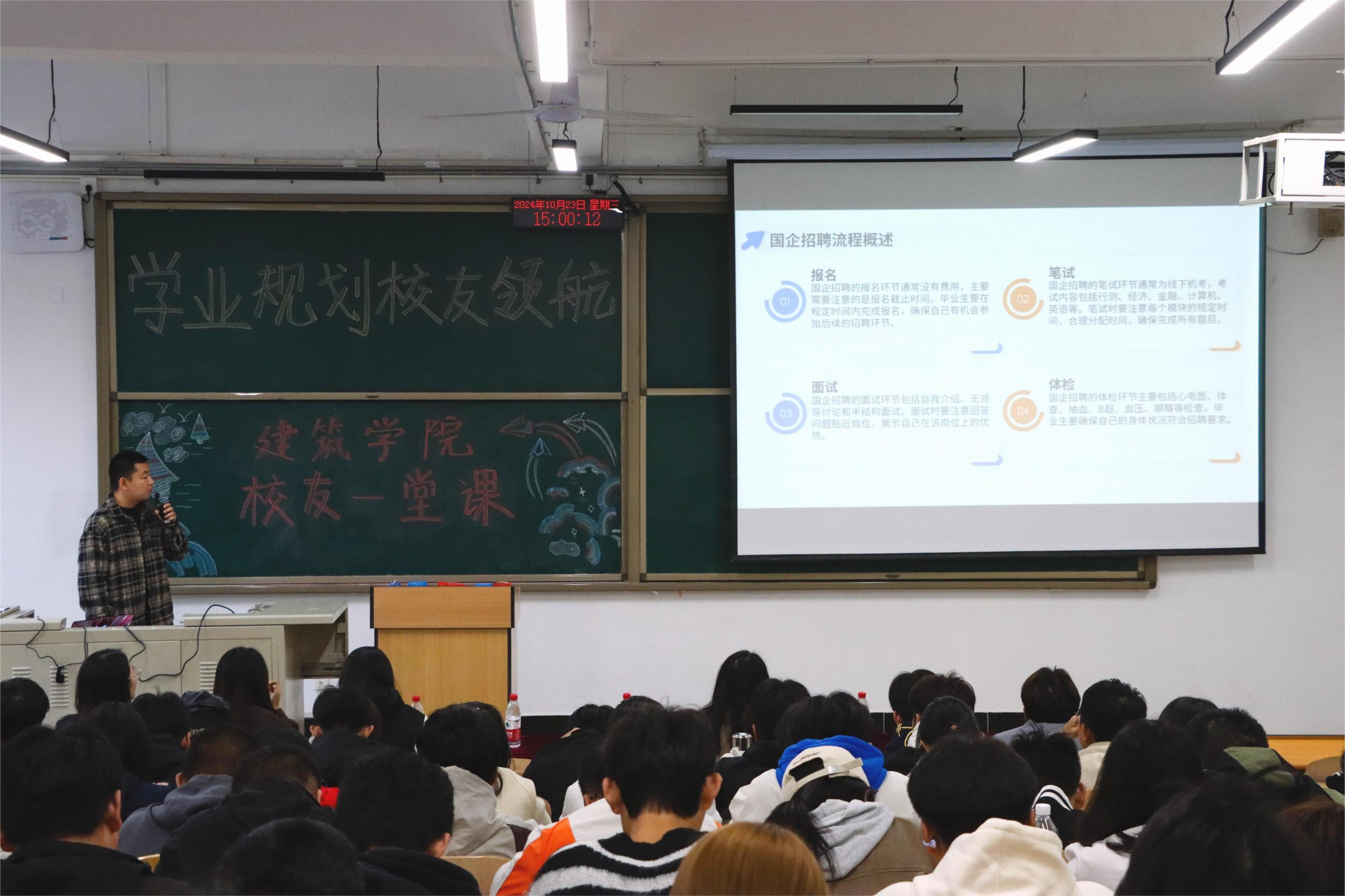 学业规划 启智未来丨建筑学院举办“校友第一堂课”主题活动