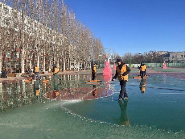 “洗”迎开学季，“净”待学子归│春季开学前燕理保洁团队全面开展整洁校园行动