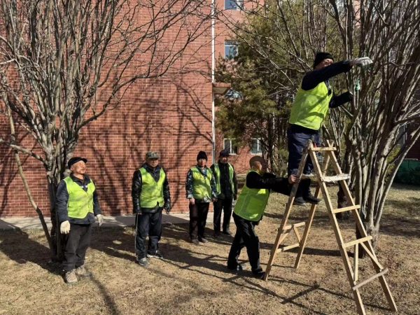 开展培训赋能 锤炼服务提质│燕理校园环境管理团队组织新学期岗位技能培训