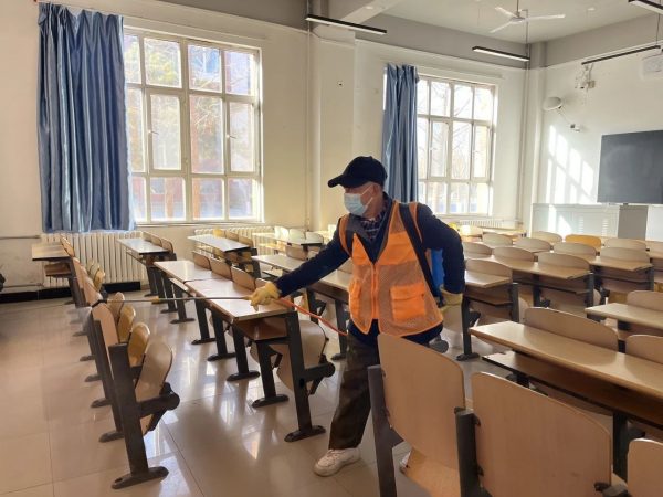 全面消杀筑防线 守护校园健康墙│燕理全面消杀切断春季传染病传播渠道